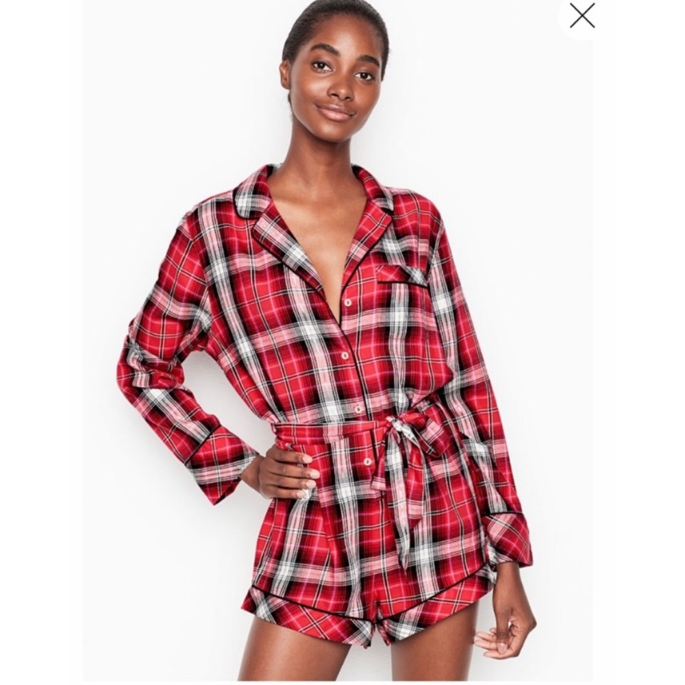 Victoria romper pajama/ long sleeves short pants